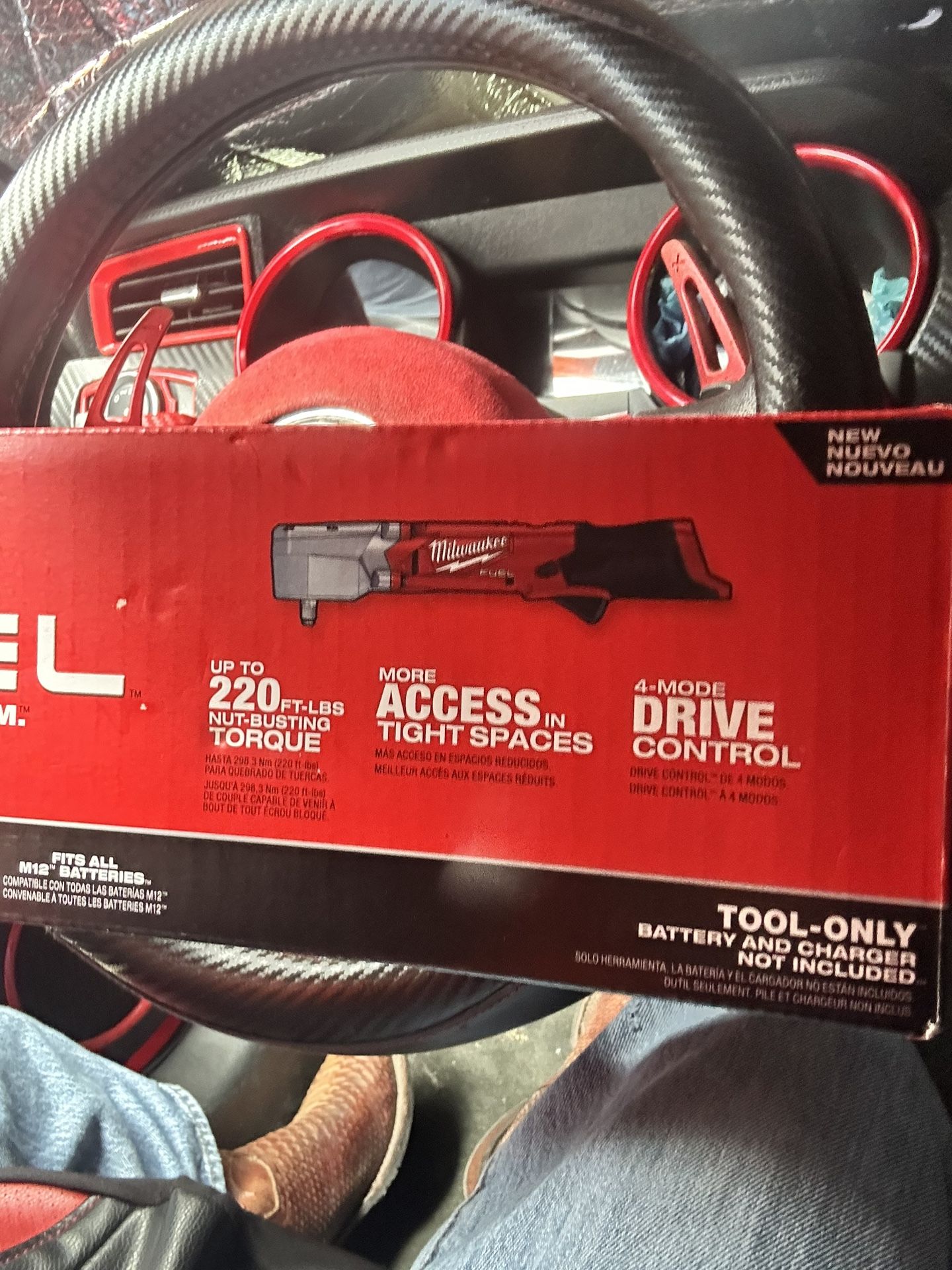 Right angle impact wrench 3/8