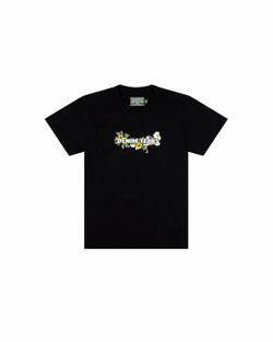 Denim tears floral logo tshirt