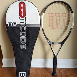 Wilson Tennis Racket Model n code N6 Like New Condition Comes With Carrying Bag Lightweight Graphite Materials With Nanotechnology