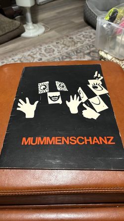 1975 Mummenschanz theater program