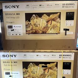 85” Sony Bravia Smart 4K Tv X90L 120Hz LED 