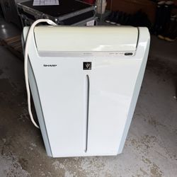 Sharp Portable Air Conditioner 10,500 BTU w/ Remote – Works Great