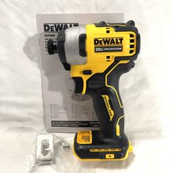 Brand New Dewalt Atomic Model 20V Brushless Impact Driver. Retails for $149 for tool only.