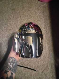 Mandalorian and grogu helmet cup