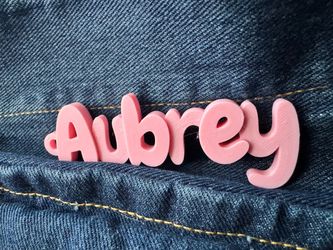 Custom Name Keychains