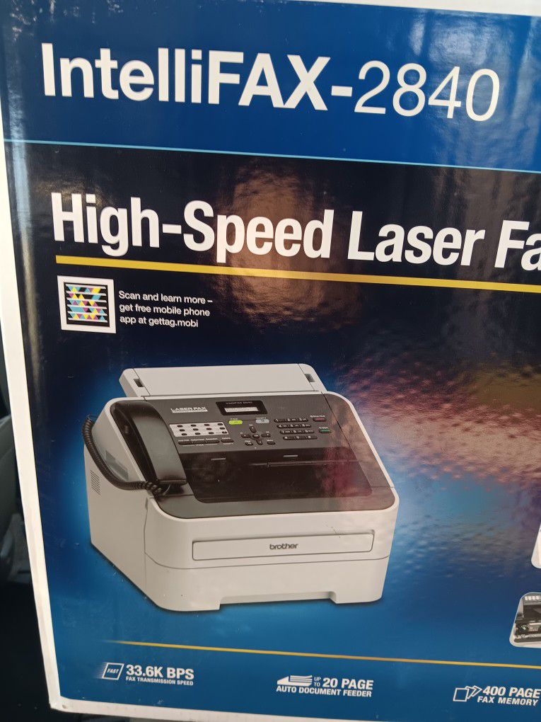 Brother Intellifax AX2840 Laser Printer All In One Fax