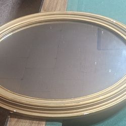 Wood Framed Mirror 