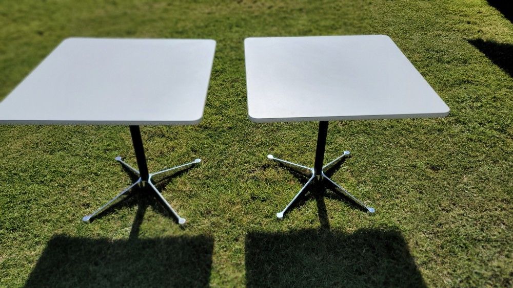 Herman Miller Eames Tables Bistro Break Room Dinner Kitchen Table