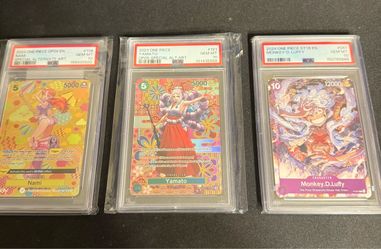 One Piece PSA 10 graded cards