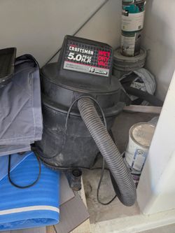 Craftsman 5.0 16 gallon wet dry vacuum