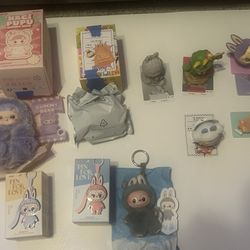 Popmart Labubu pin for love, hacipupu grape, figure collection (almost hidden, wacky mart, lazy yoga) Christmas Presents 