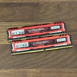 Crucial Ballistix 16GB (2 x 8GB) Desktop Memory