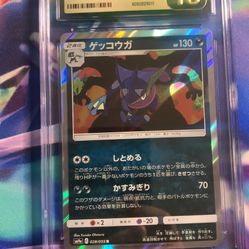 CGC-graded Pristine 10 Greninja Holo 