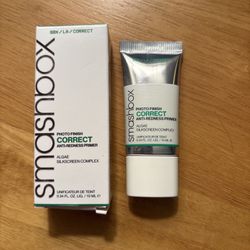 Smashbox Photo Finish Correct Anti-Redness Face Primer - 0.34oz