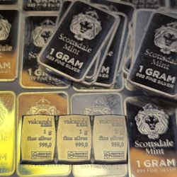 🌟 4G Silver Bundle 1g Scottsdale Silver + 3g VALCAMBI SILVER BARS 