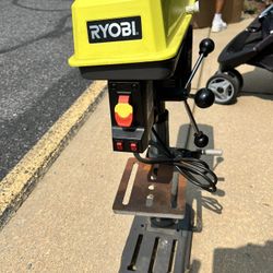RYOBI 10 in. 5 Speed Drill Press with EXACTLINE Laser Alignment System