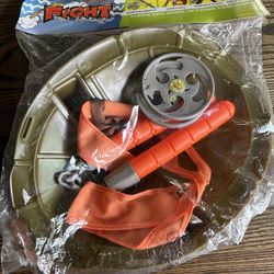 Ninja Turtle Michaelangelo Kids Shell Costume