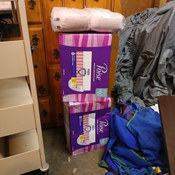 2 Cases Of Poise Pads 120 CT Per Case.