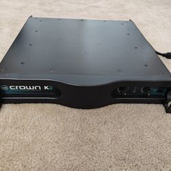 Crown K2 Amplifier One of the Best Subwoofer Amplifiers