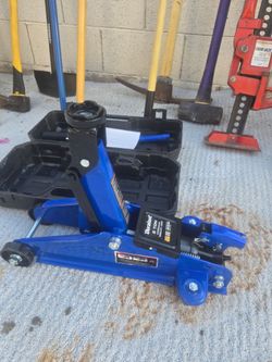 Hydraulic trolley jack