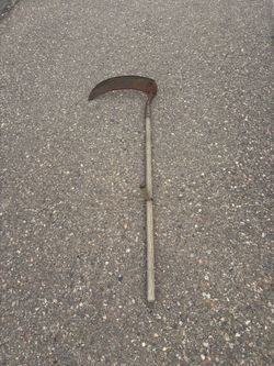 Real Vintage Halloween Real Grim Reaper Sickle