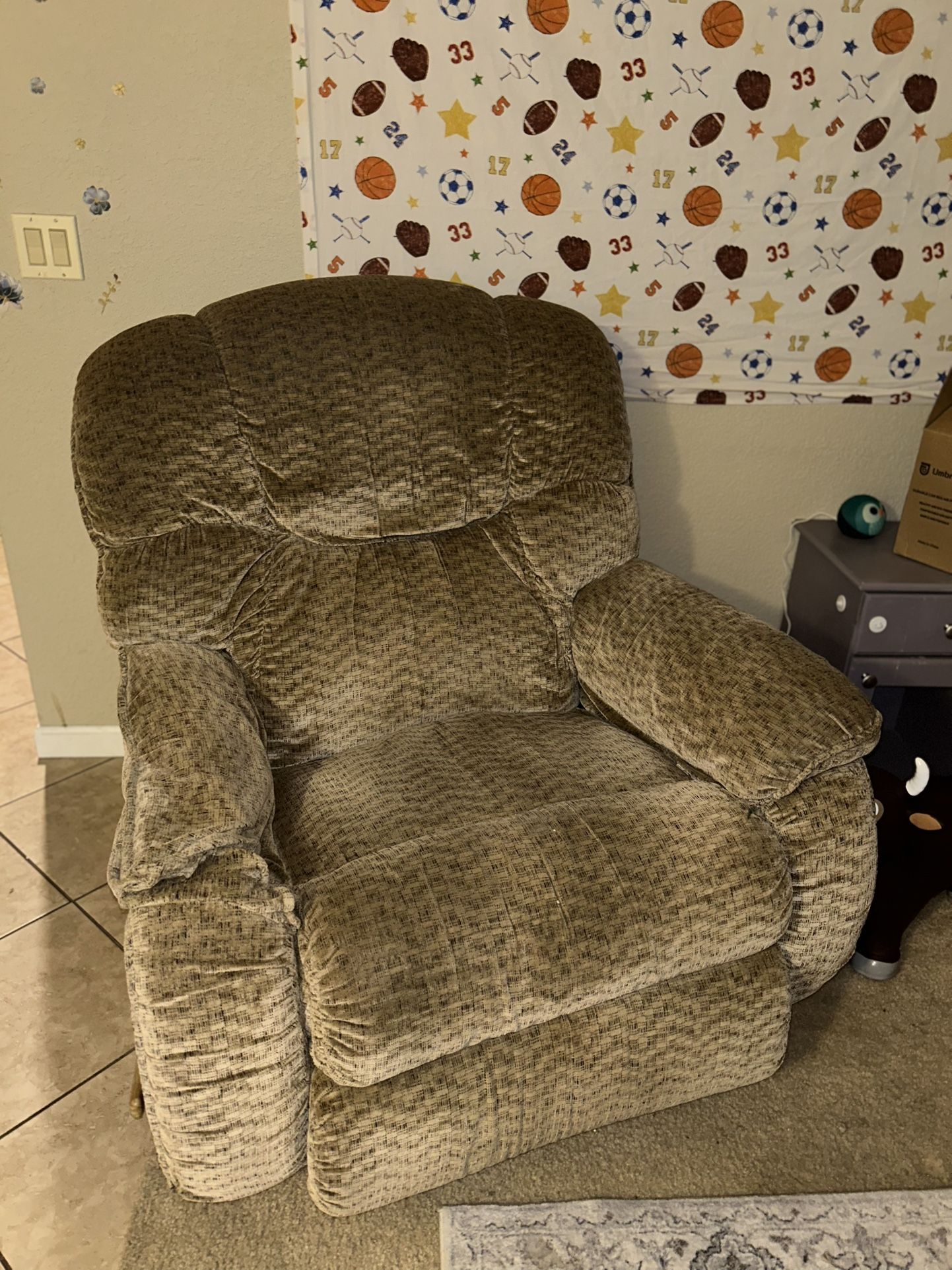 LazBoy Massaging Recliner