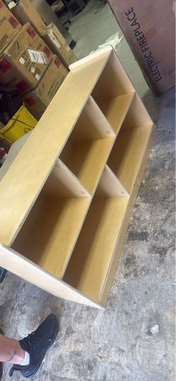 Wood Cubby Shelf Storage Unit