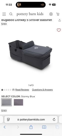 Bugaboo Bassinet Stormy Blue