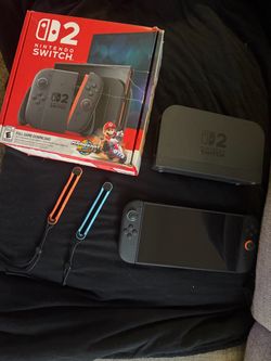 Nintendo Switch 2 Console with Case and 2 Games