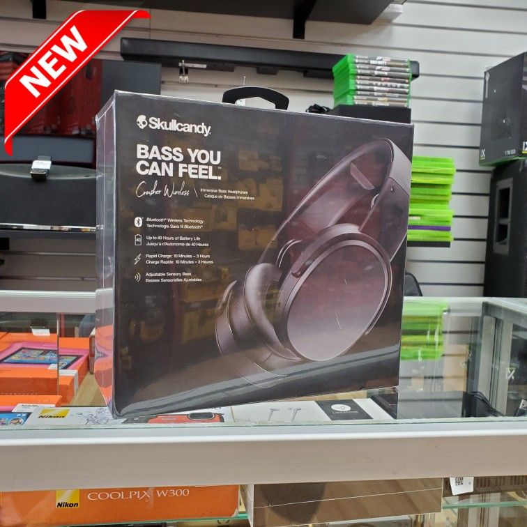 Skullcandy Crusher Over-Ear Wireless Headphones 