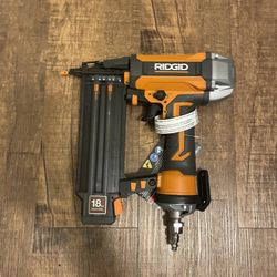 2-1/8” brad nailer ridgid