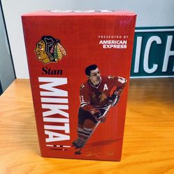 2025 NEW IN BOX Stan Mikita - 21 Centennial American Express Bobblehead Figure