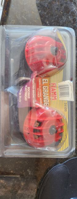 Twin Electric Horns 12 Volt