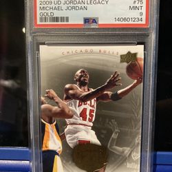 2009 Michael Jordan Gold UD 