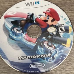 Mario Kart 8 (Nintendo Wii U, 2014) Disc Only Tested Video Game E-Everyone 