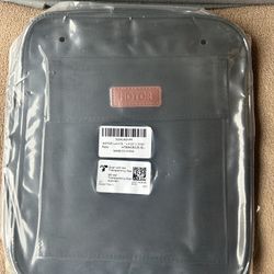 HOTOR Lunch Bag Large Capacity Insulated Lunch Bag Cooler Lunch Box, Black, 9.06" x 4.33" x 10.63"