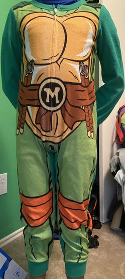 Nickelodeon Ninja Turtle zipped onesie pajama