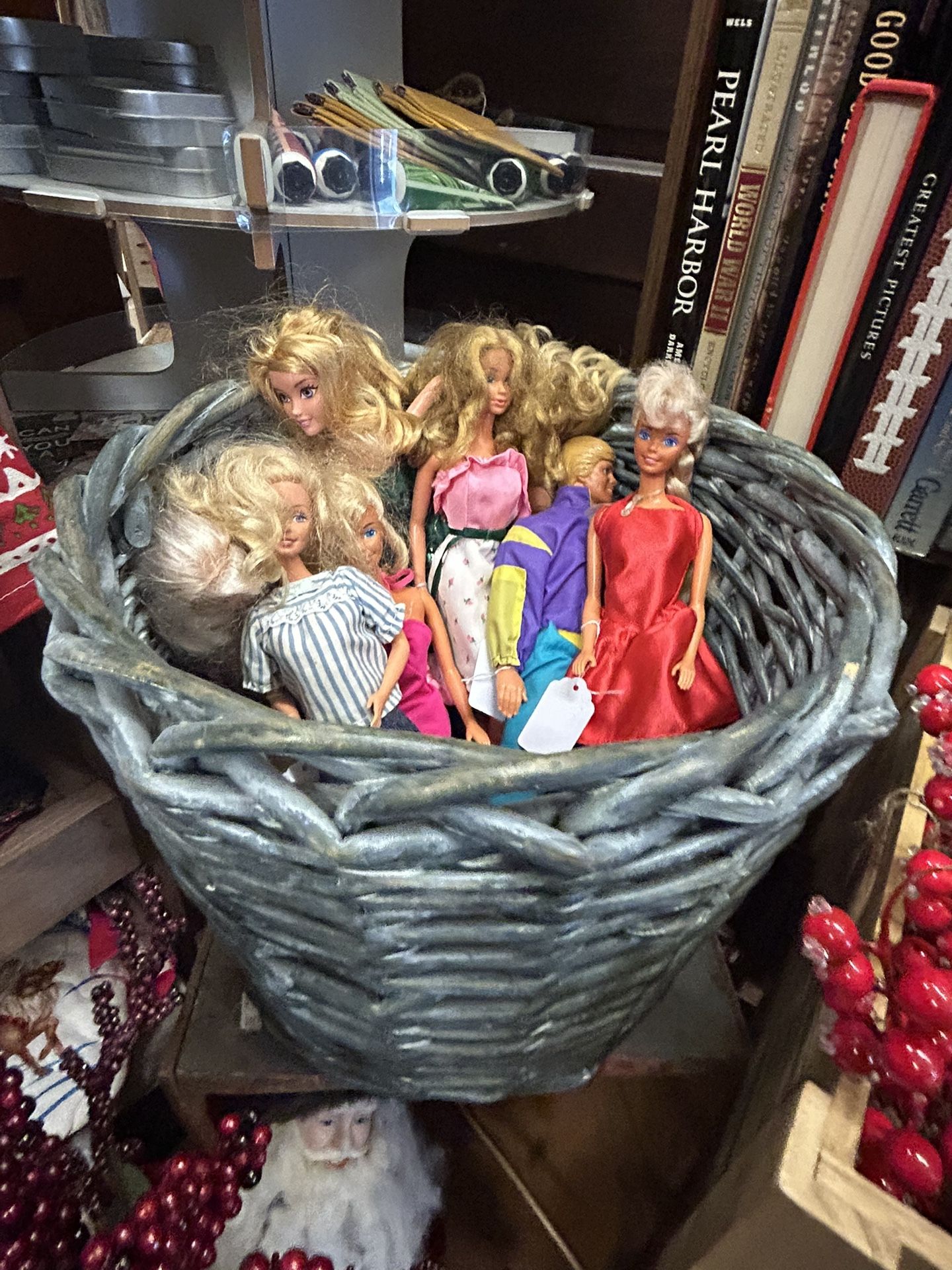 Vintage Barbies in Outfits