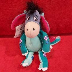 Disney Winnie The Pooh Eeyore As Dinosaur Halloween Mini Bean Bag Plush 
