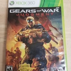 Gears of War: Judgment (Microsoft Xbox 360, 2013)