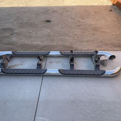 Factory  Installed Nerf  Bars 2015 Chevy Duramax 