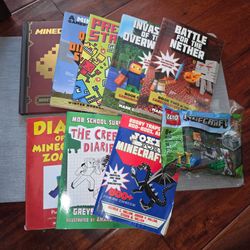 Minecraft book bundle plus Lego