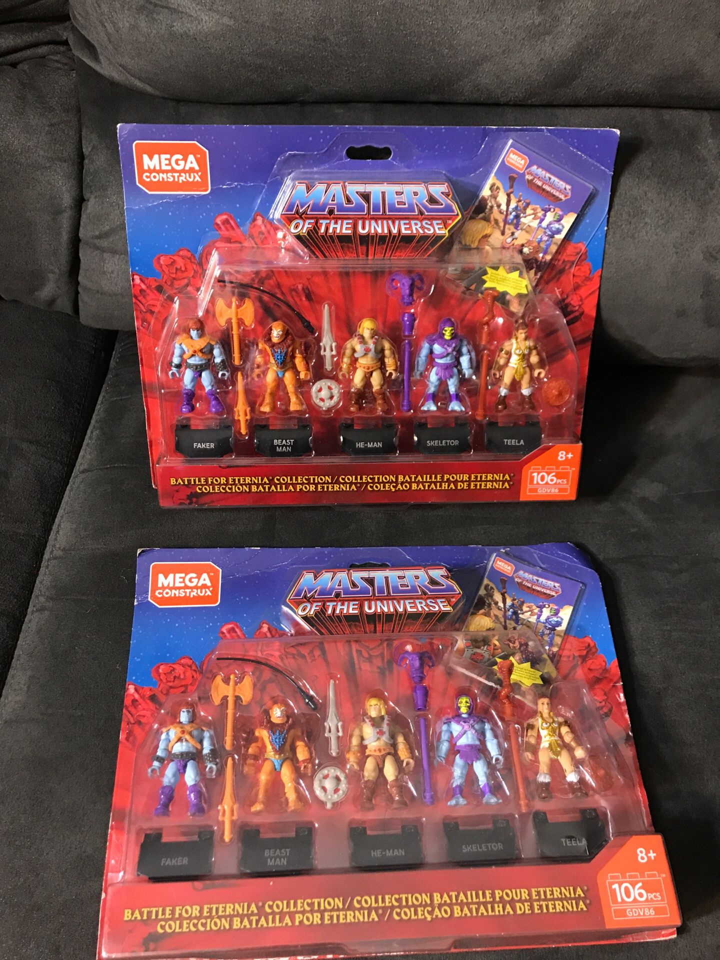 Master of the universe mega construx new $5 each