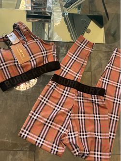 Women Burberry Two Piece Set