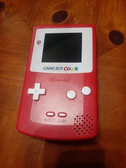 IPS Modded GBC - OEM Shell, Berry - Rechargeable 