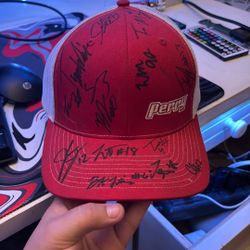 Hat Signed By The Barrier Panthers