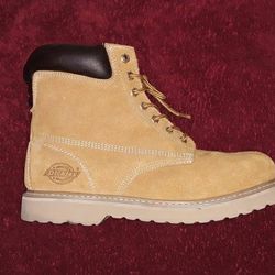 Steel toe Leather WORK Boots Men's Sz 12D, Like New