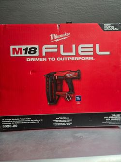 Milwaukee M18 Fuel 16g finish nailer