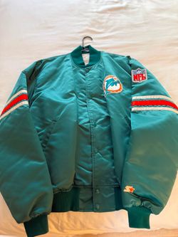 NWOT XL 1980’s Miami Dolphins Starter jacket