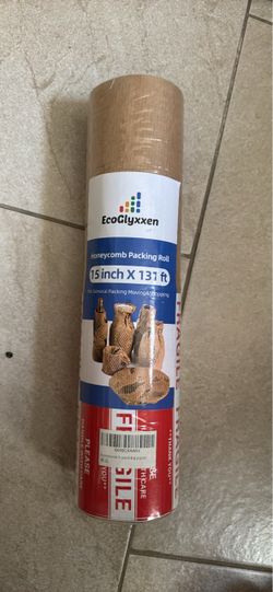 EcoGlyxxen Honeycomb Packing Roll 15in x 131ft
